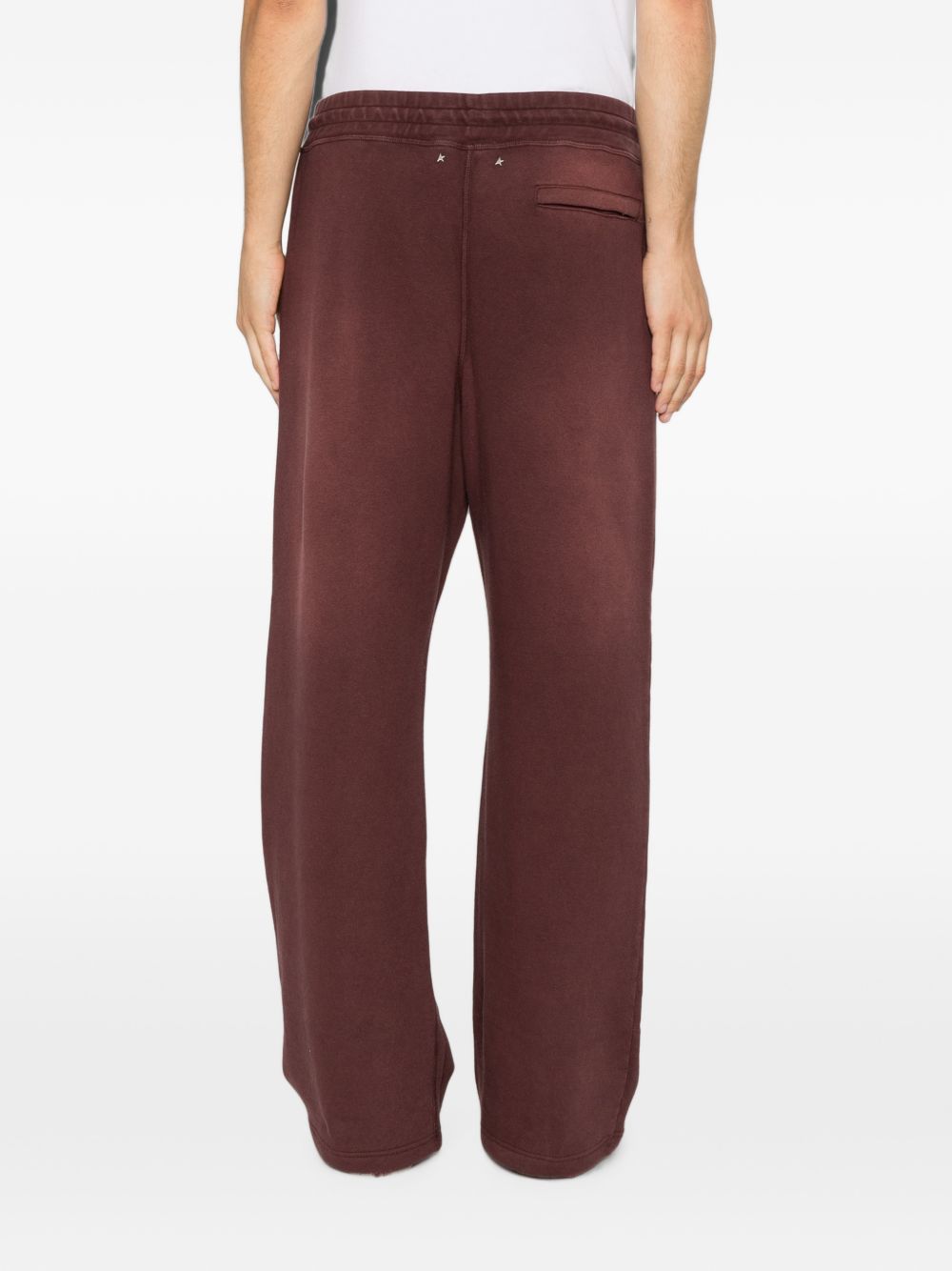 Pantaloni sportivi rosso vino Star 