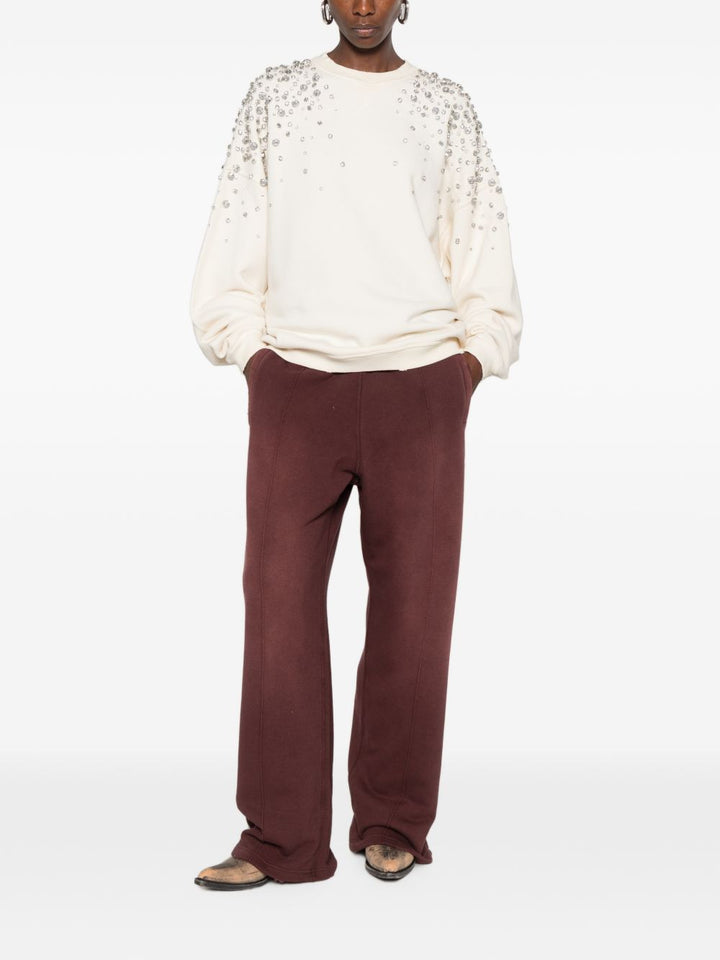 Pantaloni sportivi rosso vino Star 