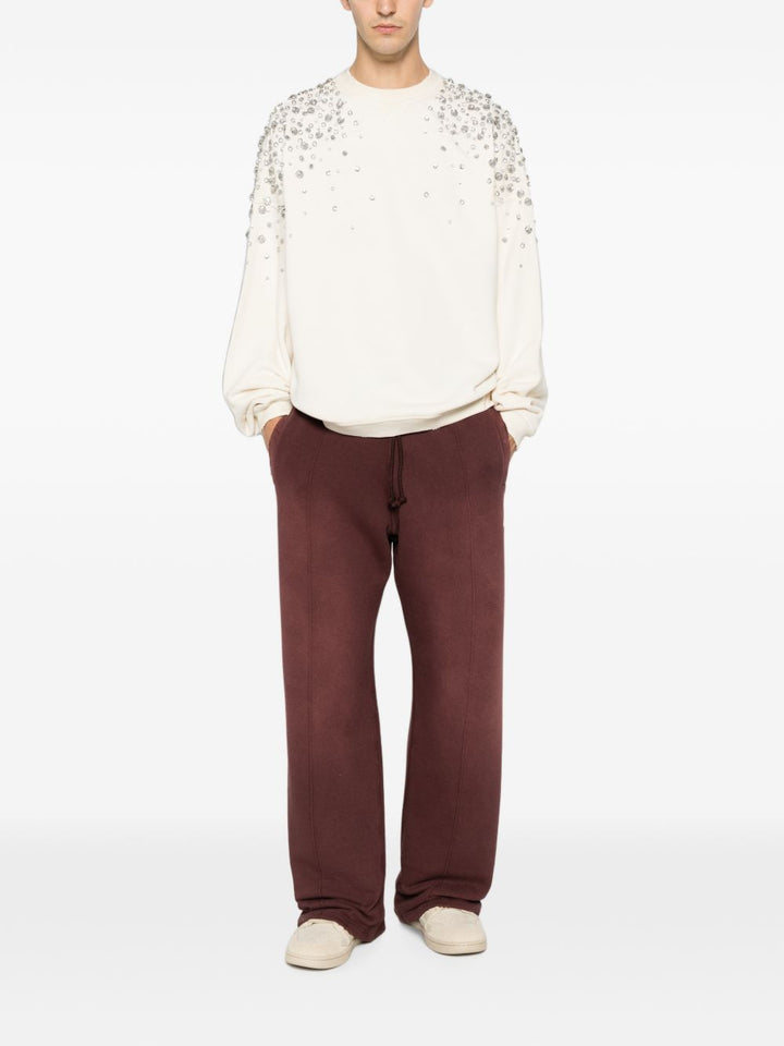Pantaloni sportivi rosso vino Star 