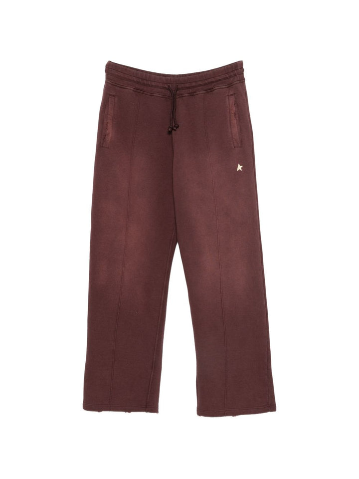 Pantaloni sportivi rosso vino Star 