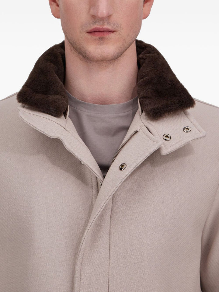 Cappotto chantilly monopetto 