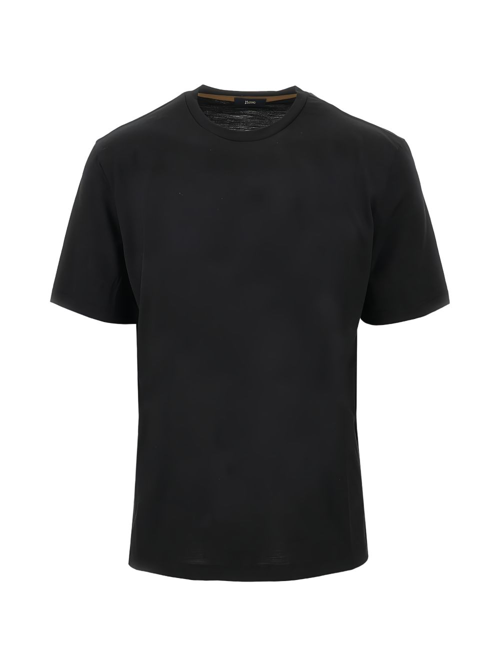 T-shirt nera girocollo 