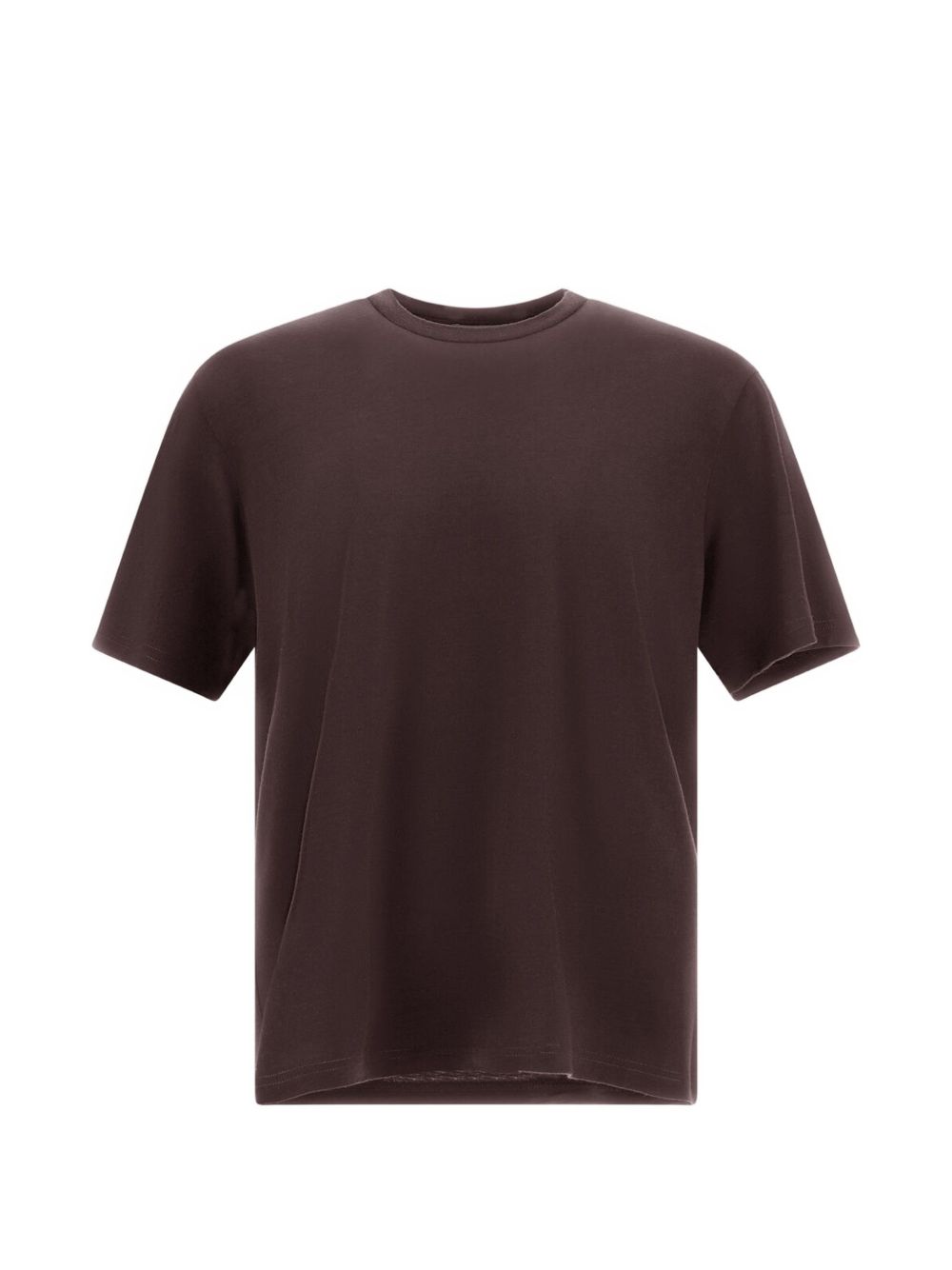 T-shirt moro scuro Herno girocollo a maniche corte 