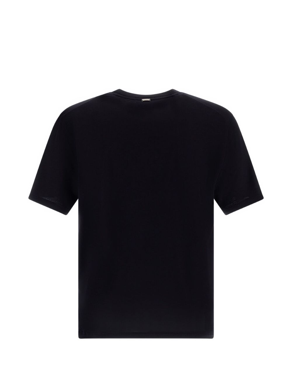 T-shirt blu Herno girocollo a maniche corte 