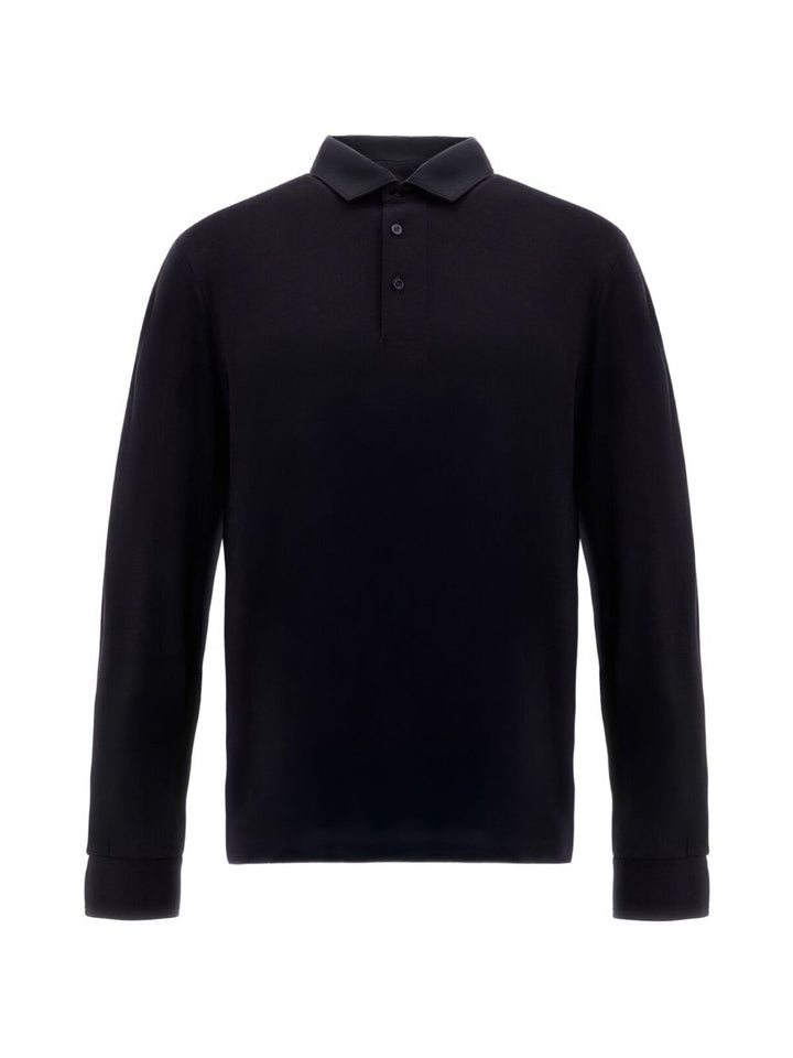 Camicia blu Herno Resort 