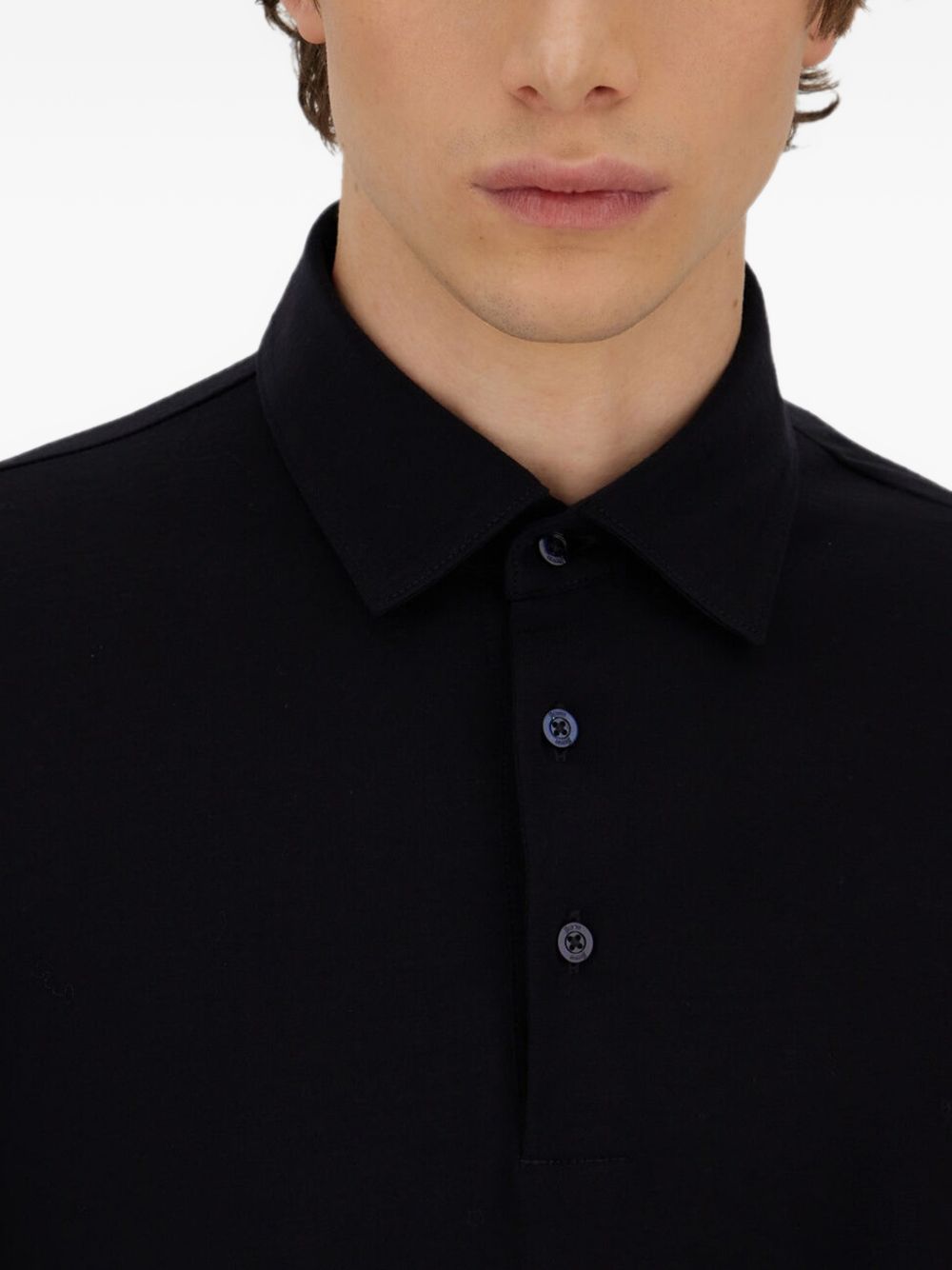 Camicia blu Herno Resort 