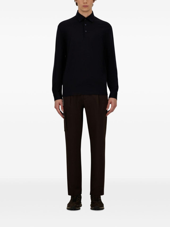 Camicia blu Herno Resort 