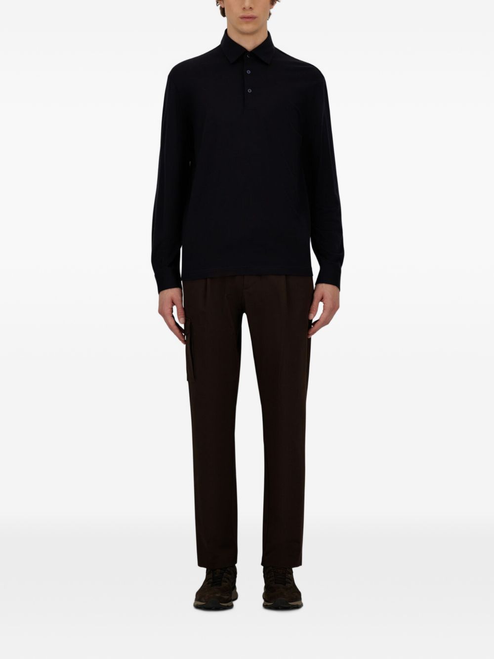 Camicia blu Herno Resort 