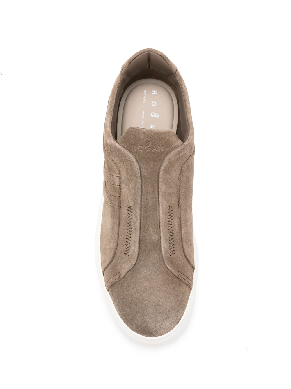 Sneakers beige senza lacci H580 
