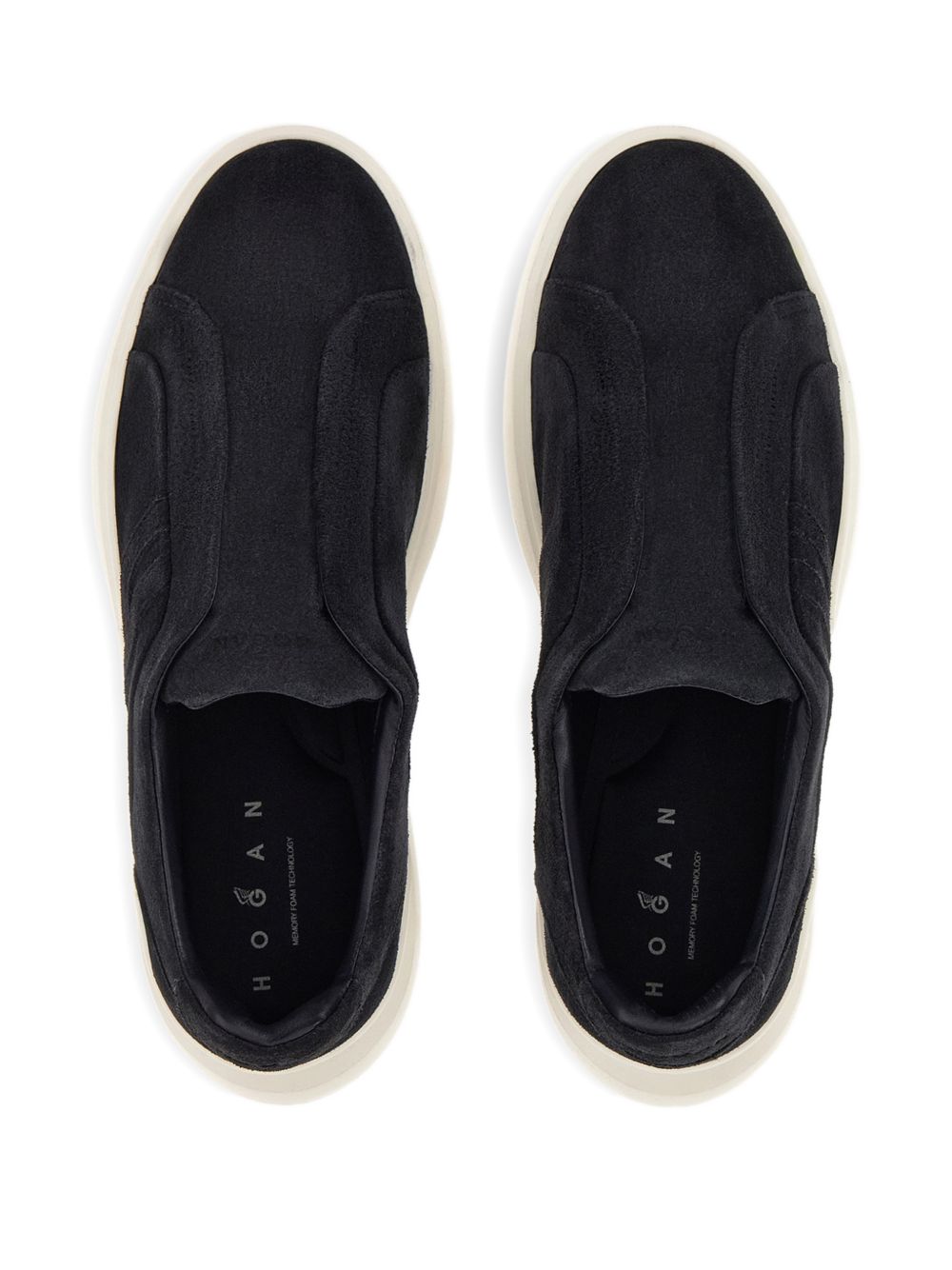 Sneakers blu senza lacci H580 