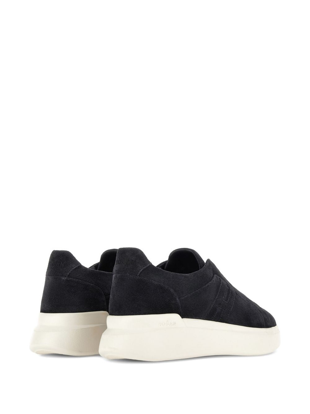 Sneakers blu senza lacci H580 