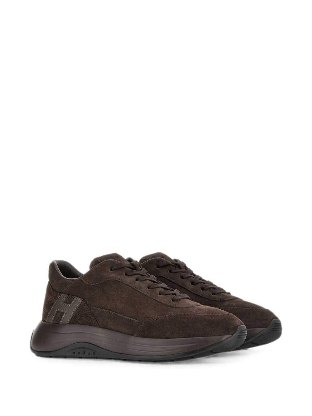 Sneakers marrone testa di moro H719 