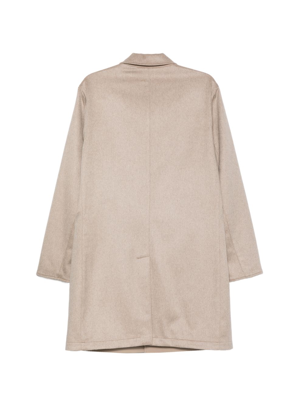 Cappotto beige reversibile in cashmere 