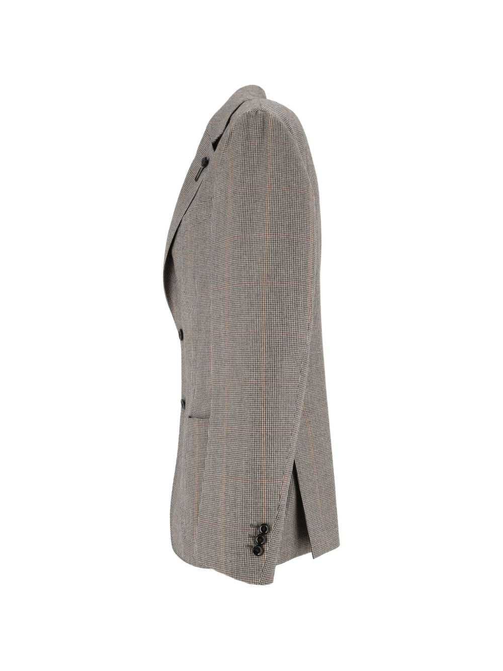 Blazer Roma Principe di Galles marrone/beige 