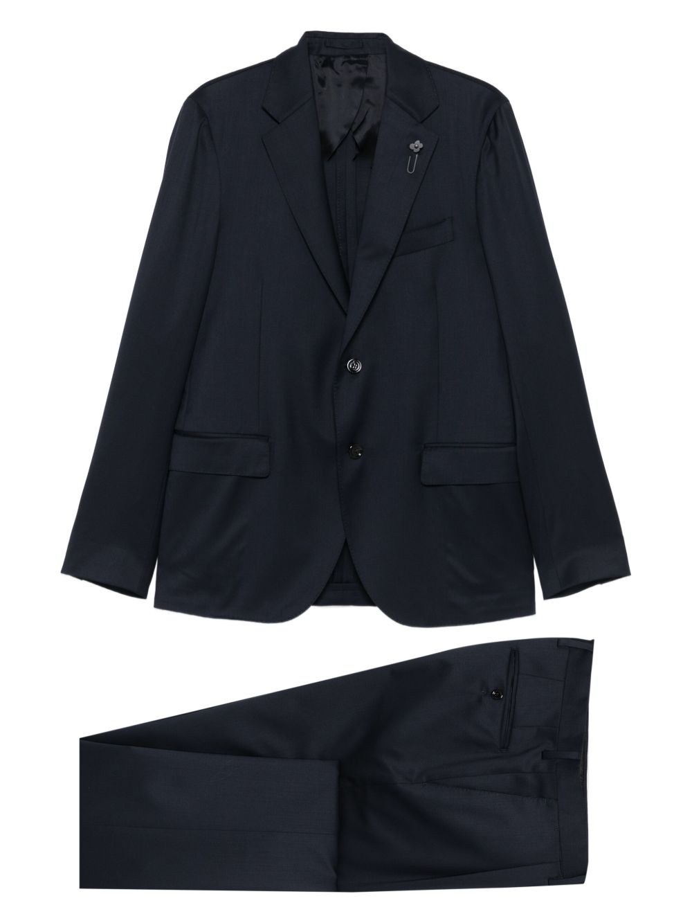 Abito monopetto blu navy 