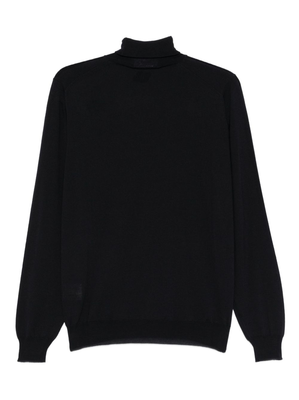 Maglione blu in lana vergine 