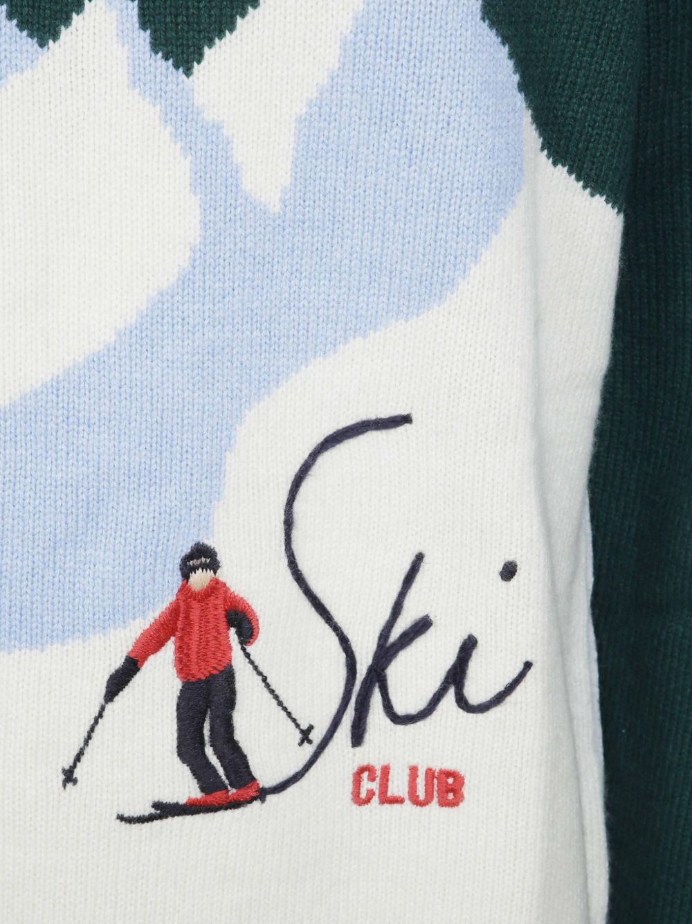 Maglione verde MC2 Saint Barth Après Ski 
