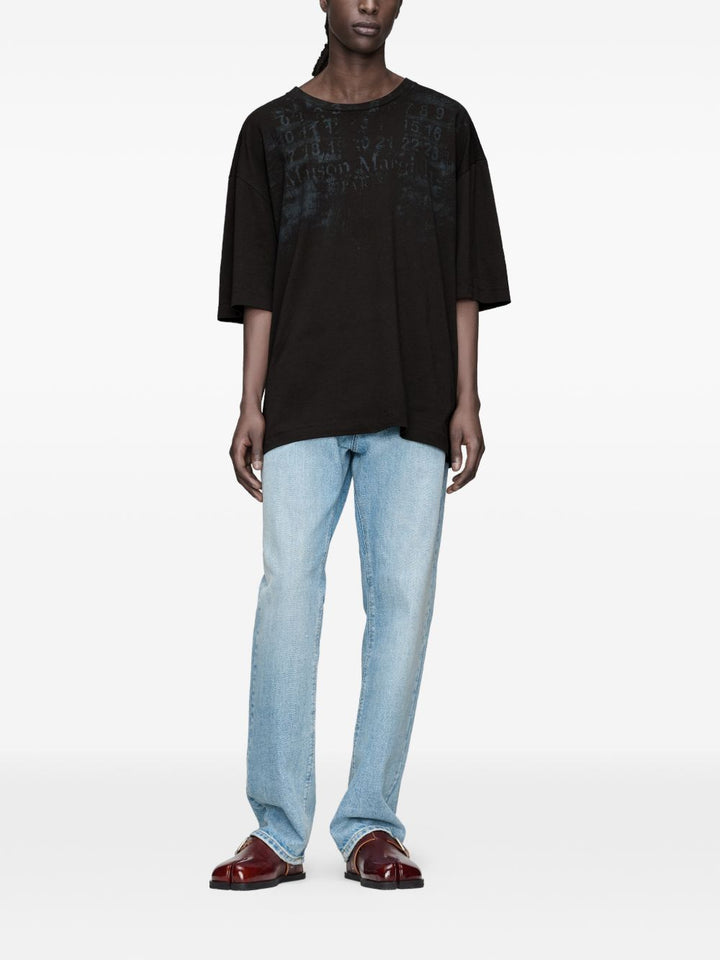 T-shirt nera Numeric oversize 
