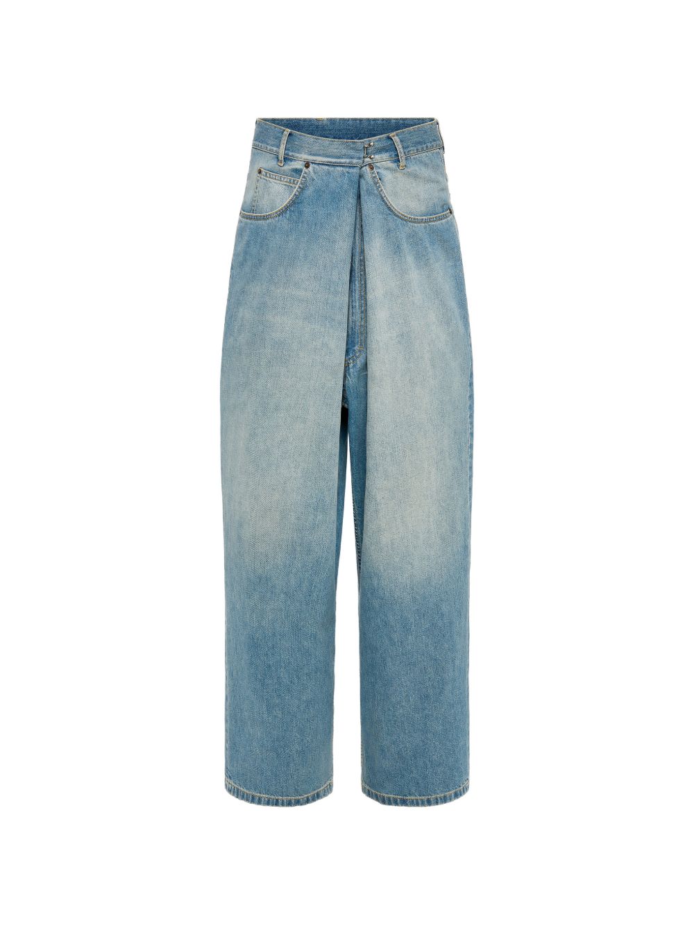 Jeans a portafoglio in denim 