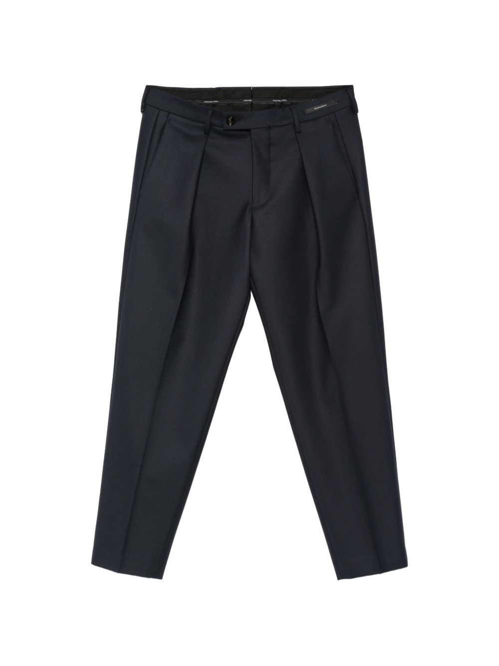 Pantaloni blu navy Freddy affusolati con pieghe 
