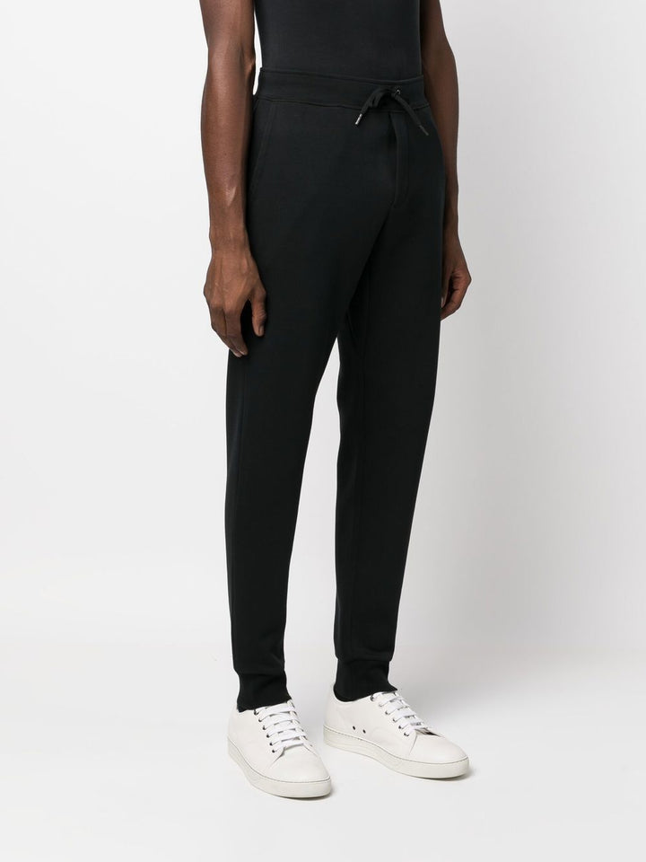 Pantaloni sportivi neri slim fit 