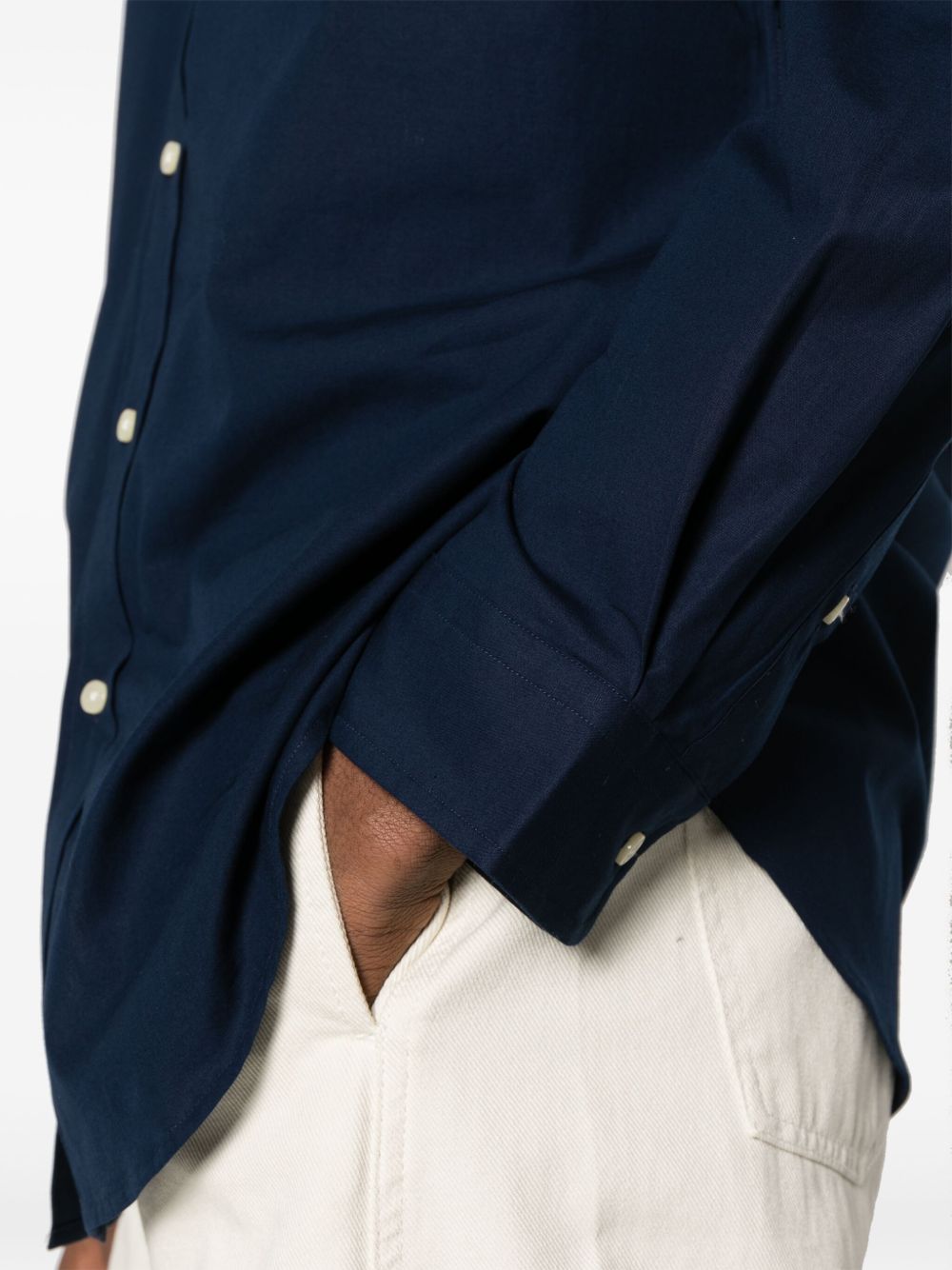 Camicia Polo Pony blu navy 