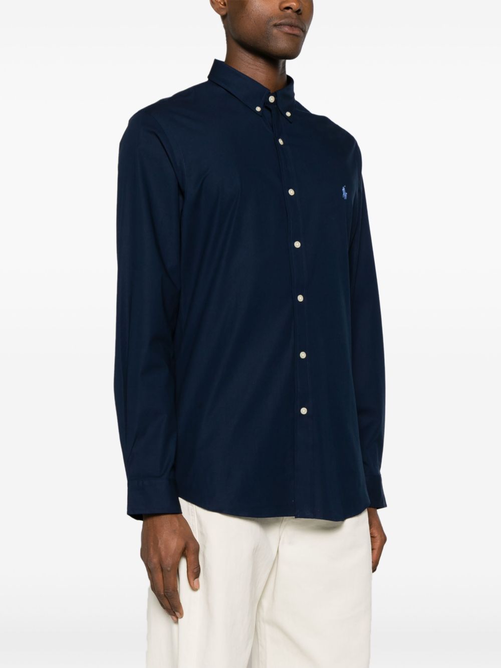 Camicia Polo Pony blu navy 