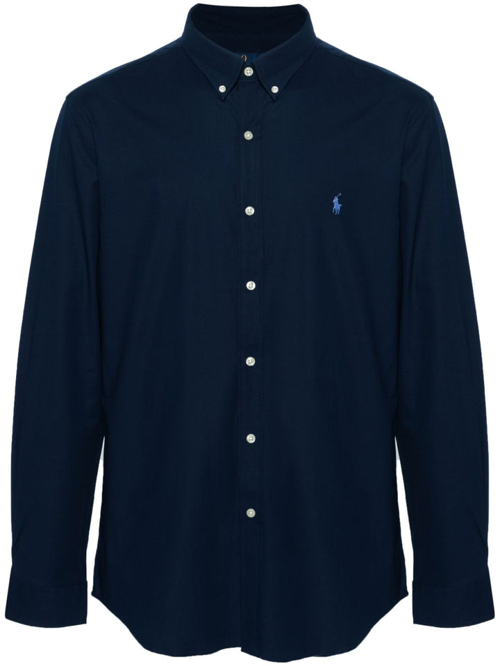 Camicia Polo Pony blu navy 