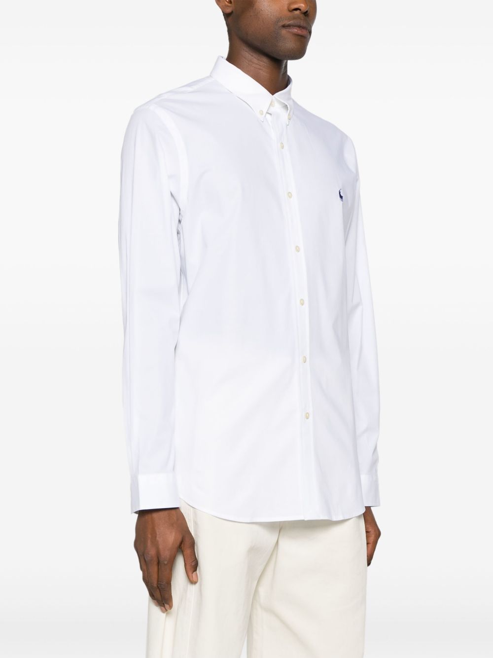 Camicia Polo Pony bianca 