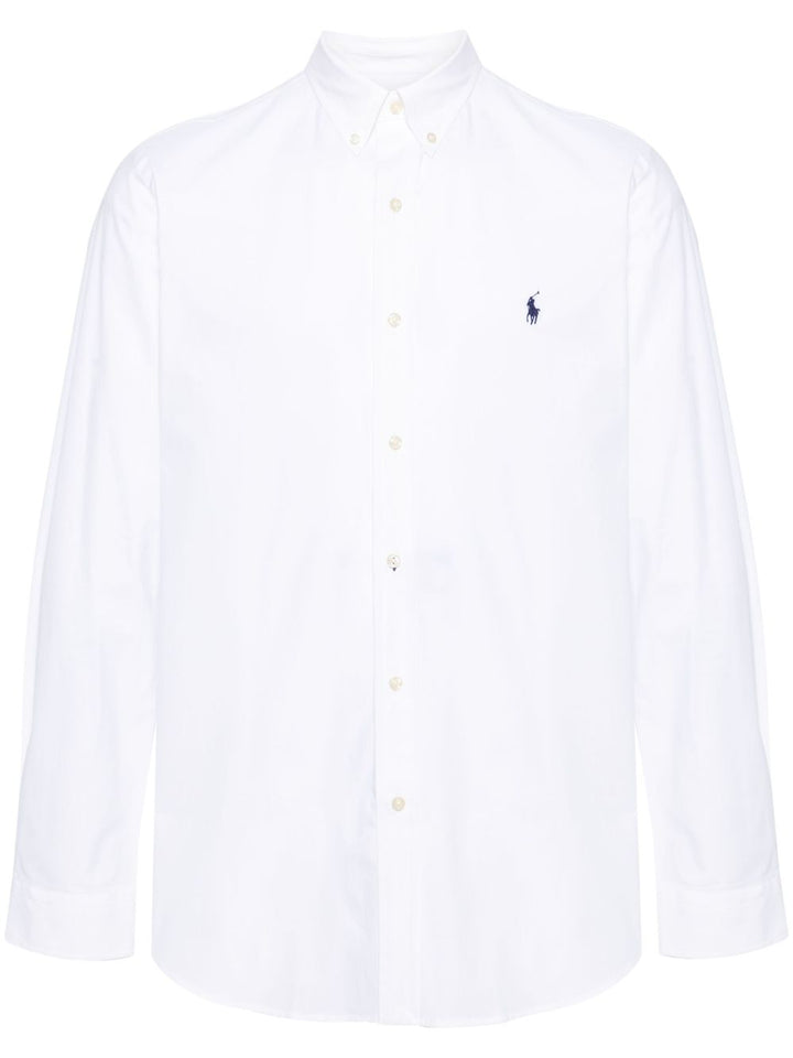 Camicia Polo Pony bianca 