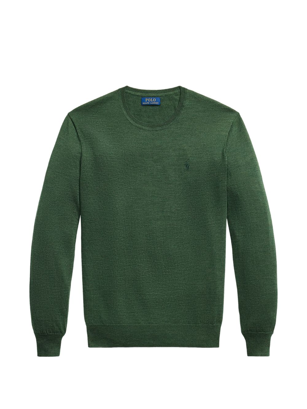 Maglione verde in lana 