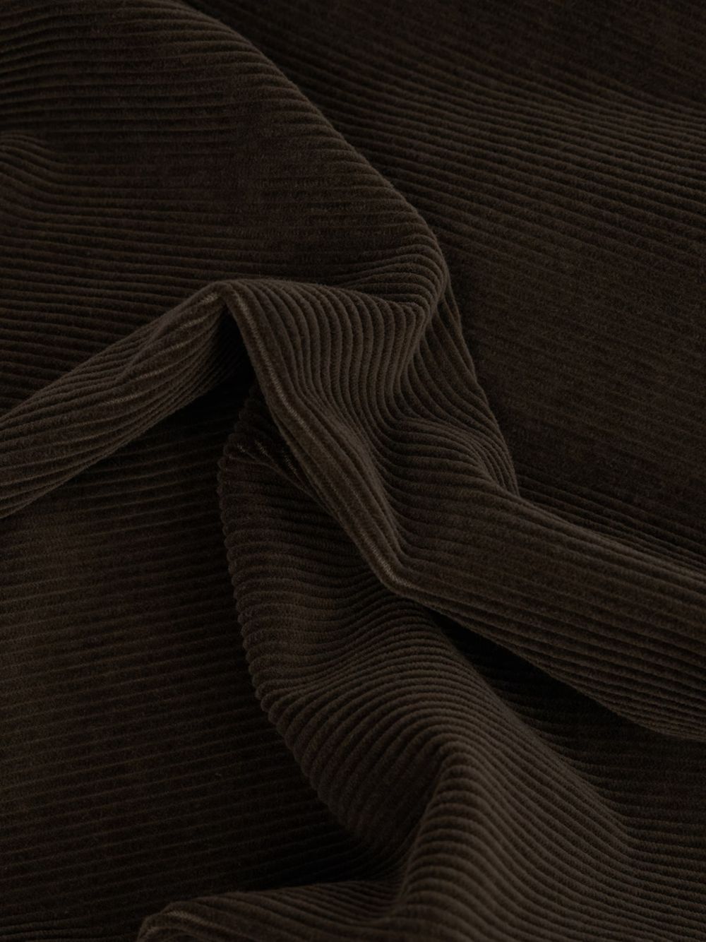 Camicia coal grey con design patchwork 