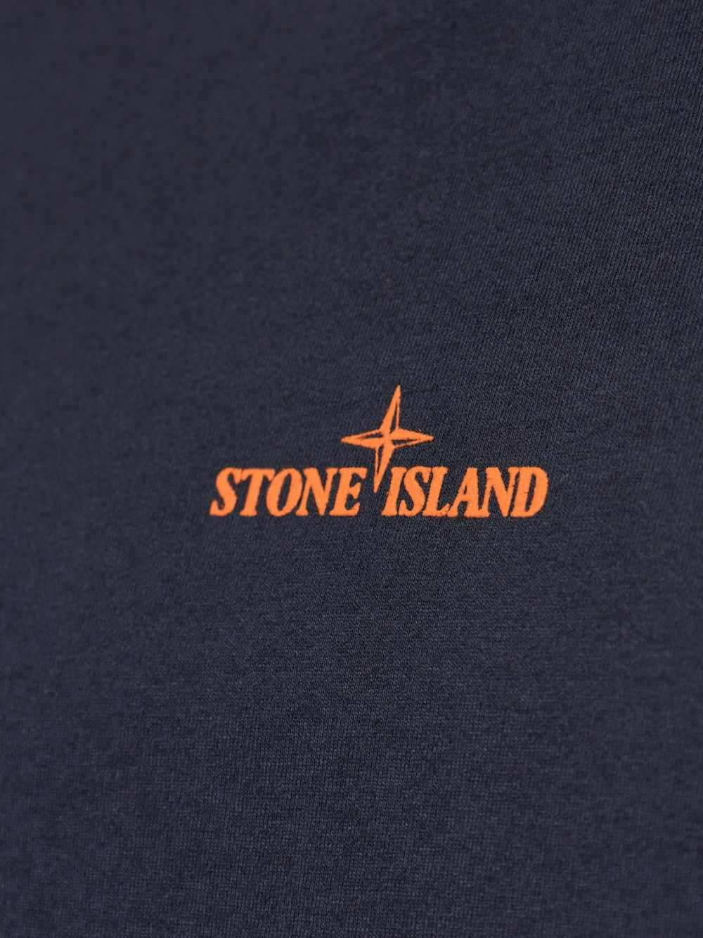 T-shirt blu navy con logo 