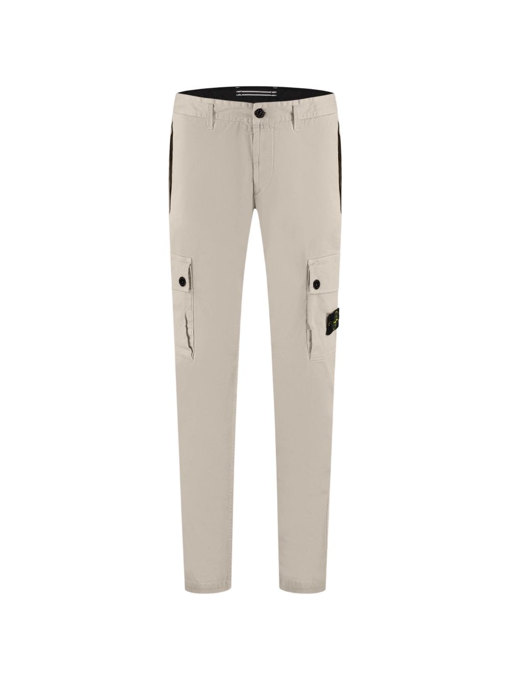 Pantaloni cargo Slim in twill di cotone biologico sand 