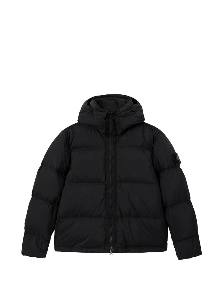 Piumino nero Matt Ripstop Cordura 