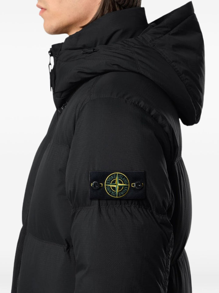 Piumino nero Matt Ripstop Cordura 