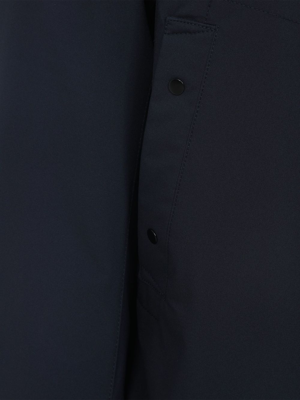 Giacca con cappuccio blu navy 