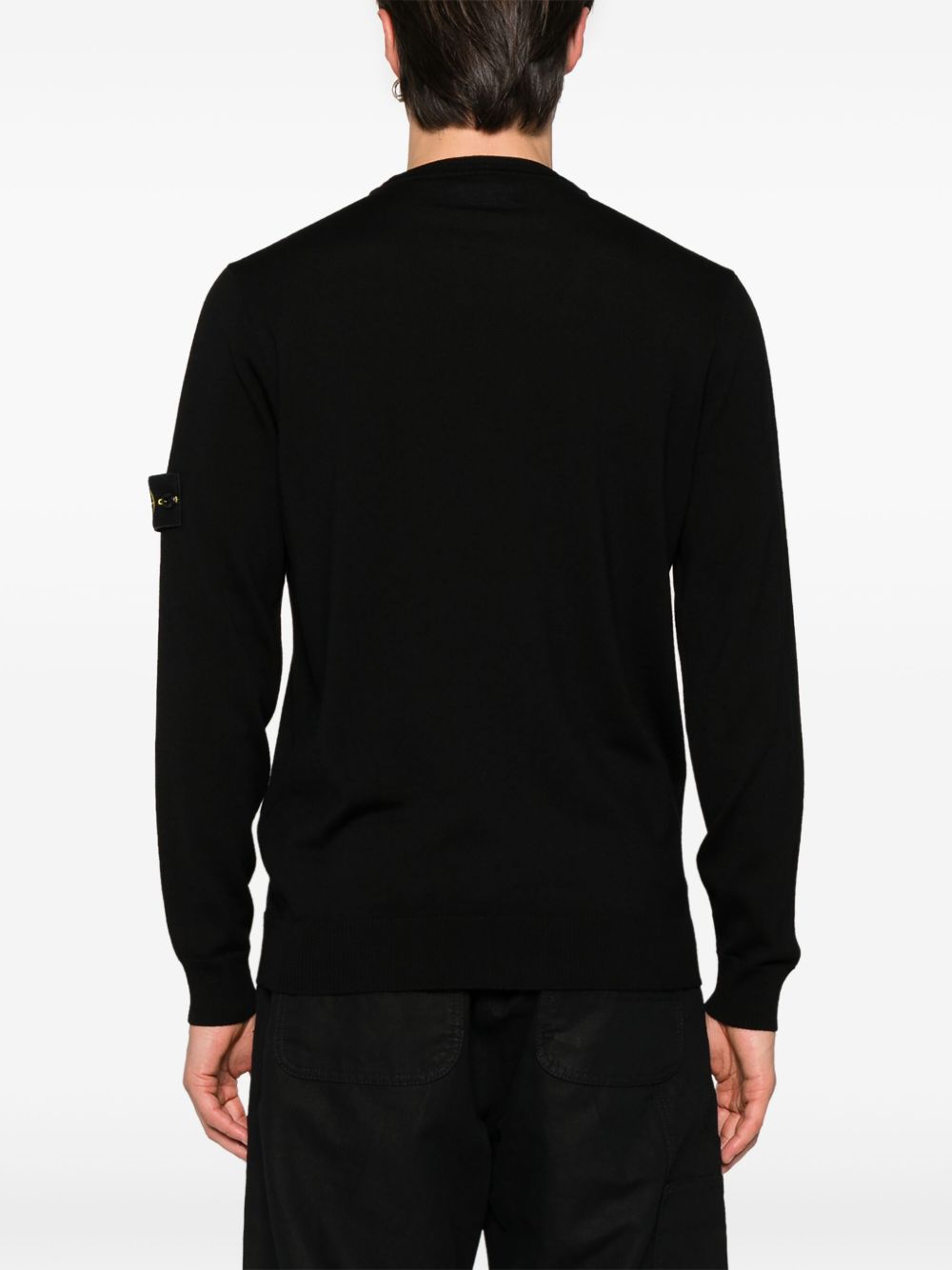 Maglia nera in lana 