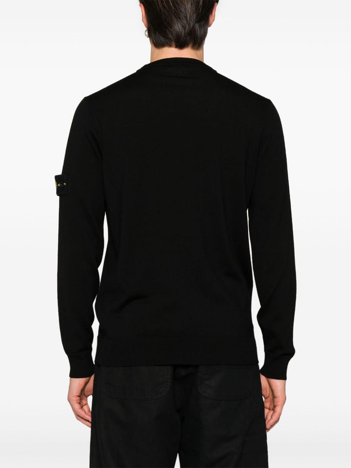 Maglia nera in lana 