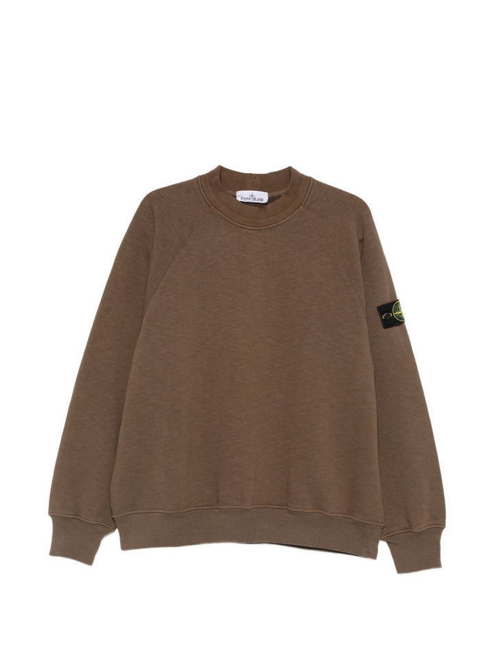Maglione grigio scuro con logo Compass 
