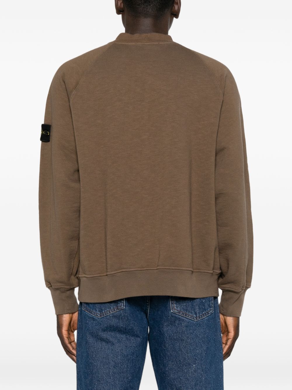 Maglione grigio scuro con logo Compass 
