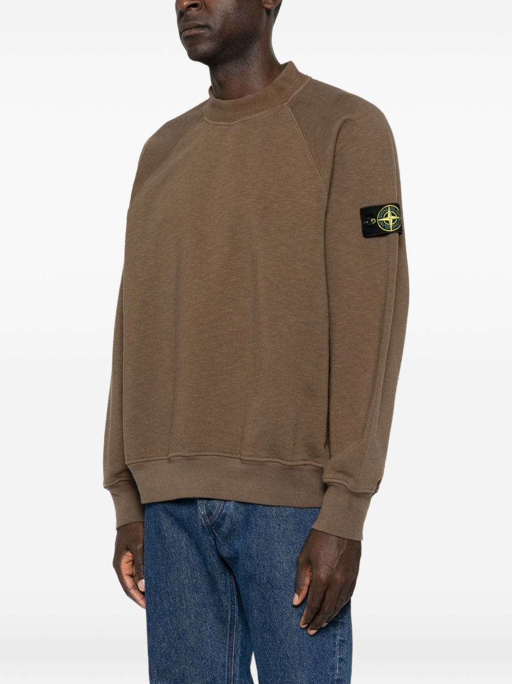 Maglione grigio scuro con logo Compass 