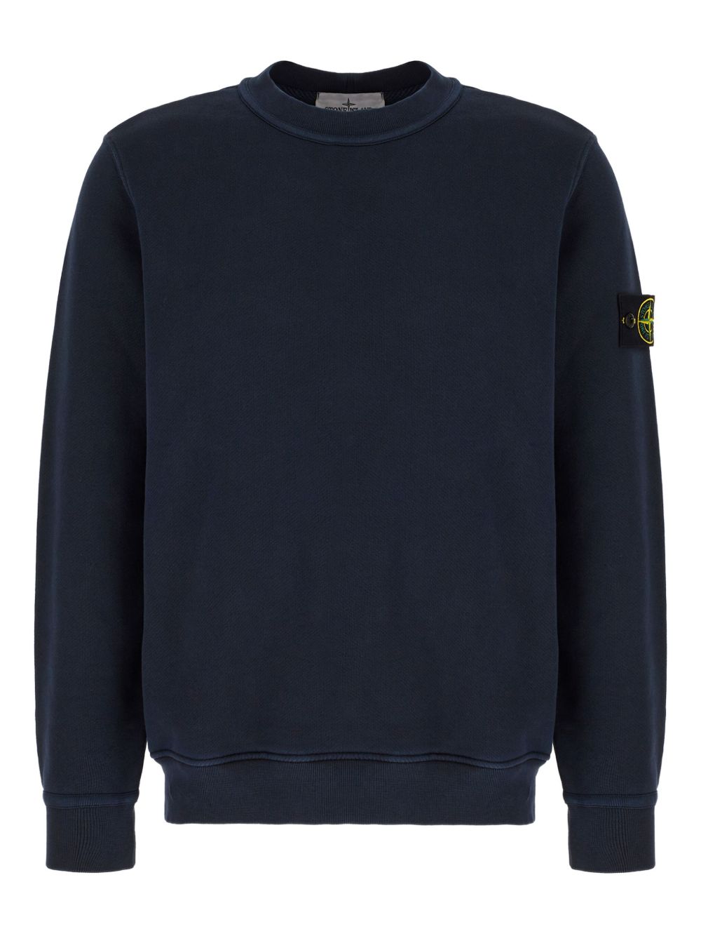 Felpa blu navy con applicazione Compass 