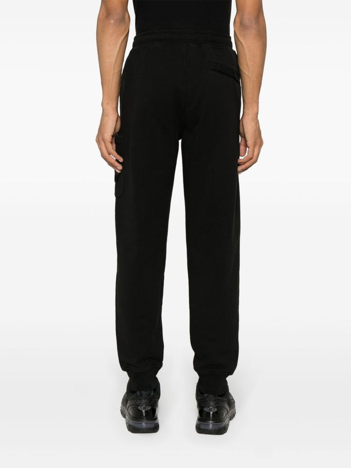 Jogger neri in cotone 