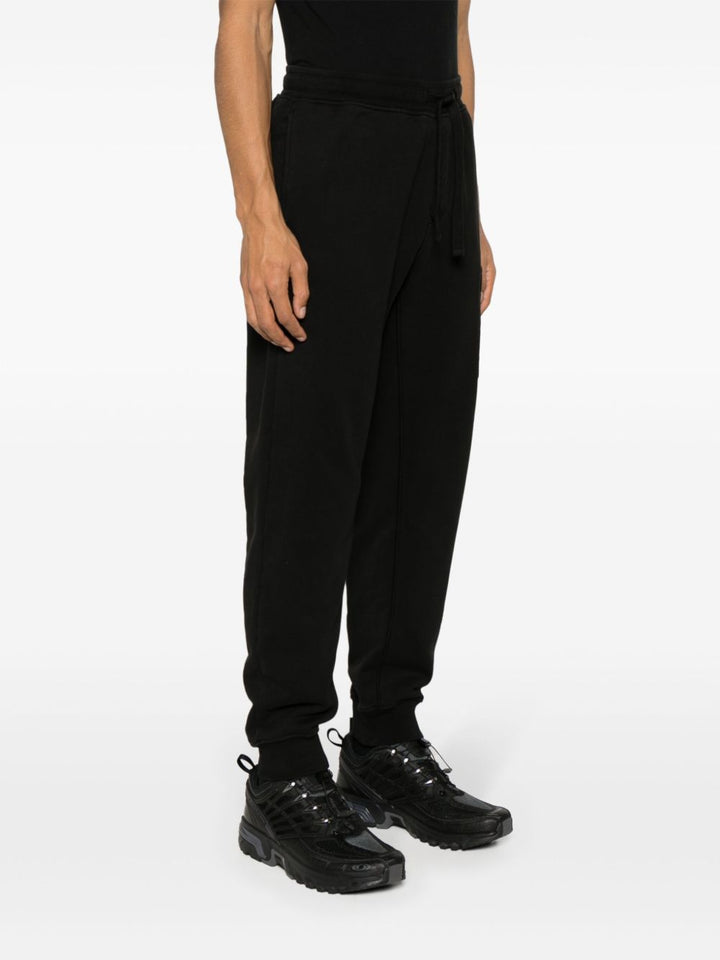 Jogger neri in cotone 