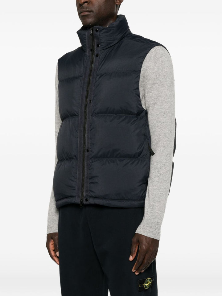 Gilet imbottito blu navy 