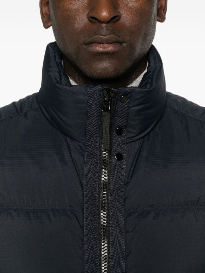 Gilet imbottito blu navy 