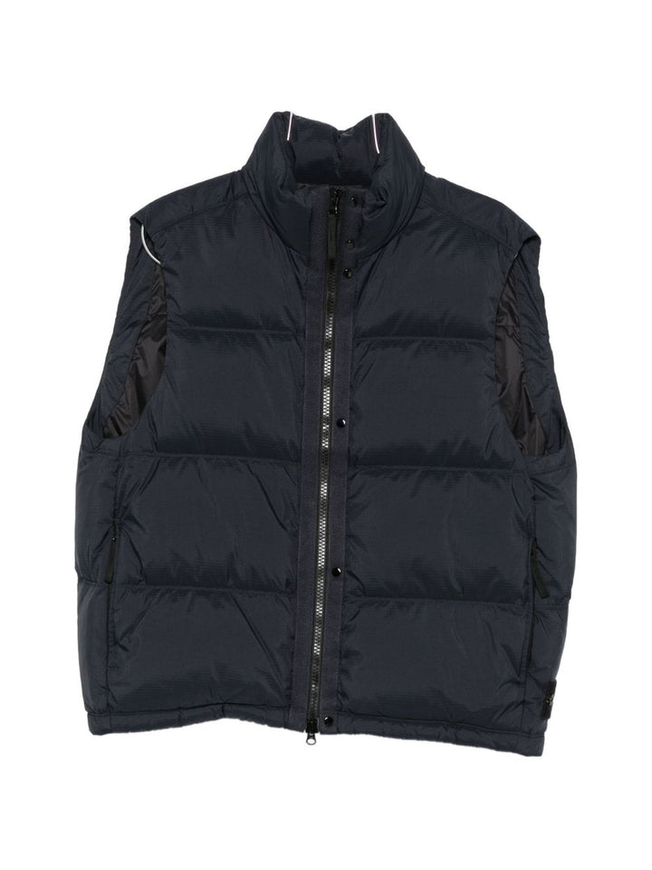 Gilet imbottito blu navy 