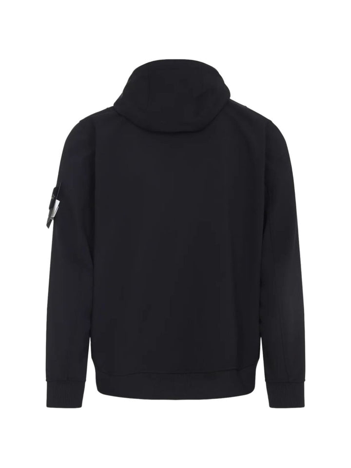 Parka con applicazione Compass grigio 