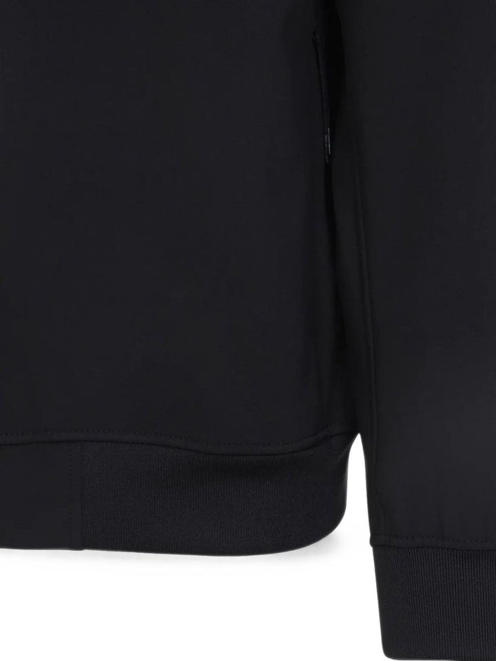 Parka con applicazione Compass grigio 